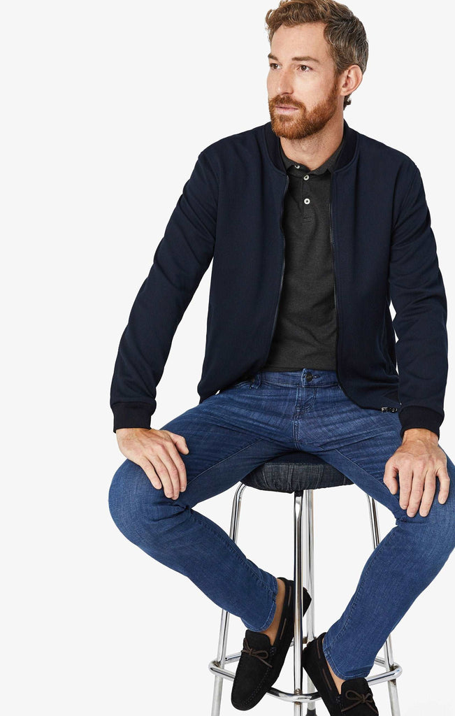 Cool Tapered Leg Jeans - Mid Kona