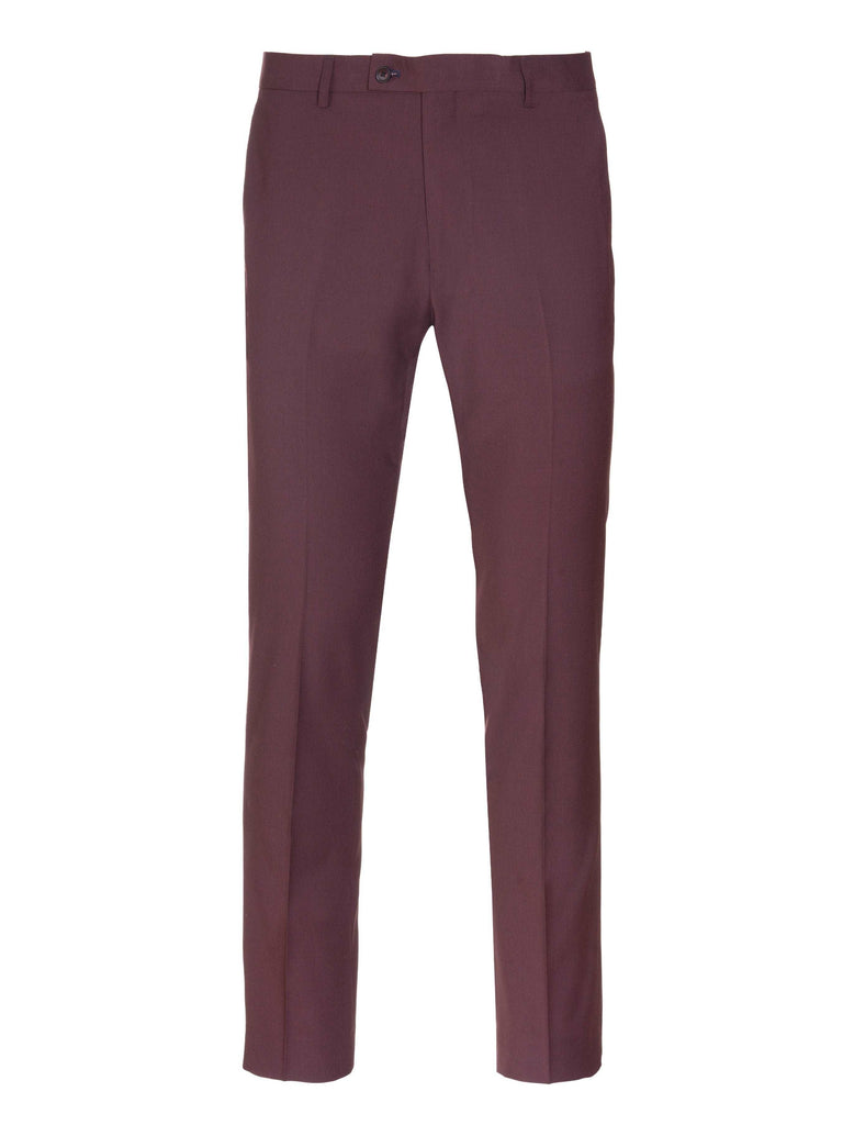 Downing Dress Pants-Slim - Deep Wine