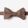Galveston Brown Self-Tie Bow Tie