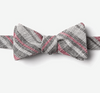 Katy Charcoal Skinny Bow Tie