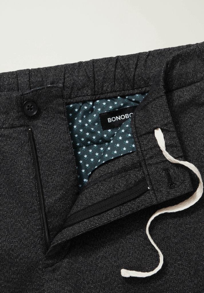 Off Duty Pants - Charcoal Dobby