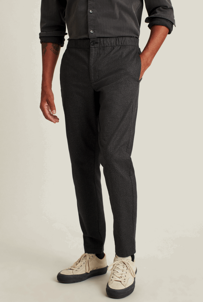 Off Duty Pants - Charcoal Dobby