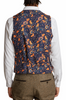 Eaton Flap PKT Vest-Slim Caramel Donegal