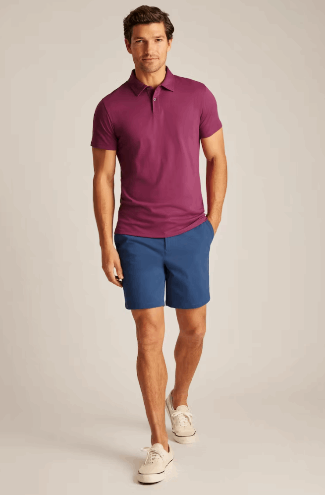 Jetsetter Performance Polo | Boysenberry