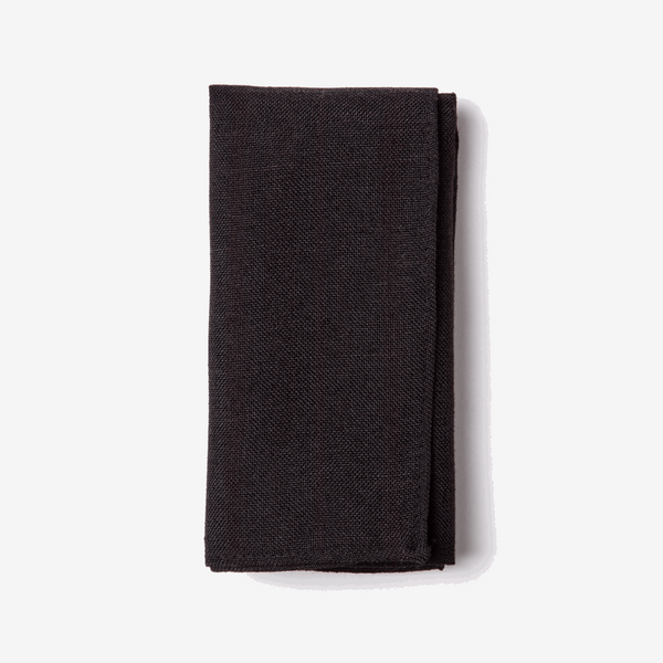 Katy - Black Pocket Square