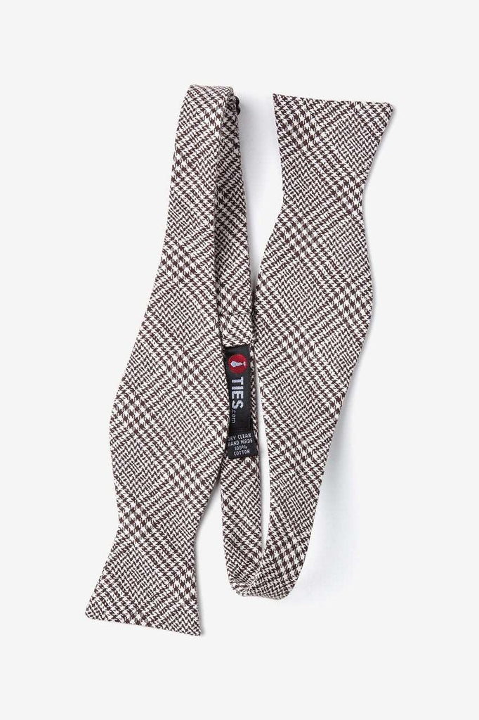 Cottonwood - Brown Cotton Bow Tie