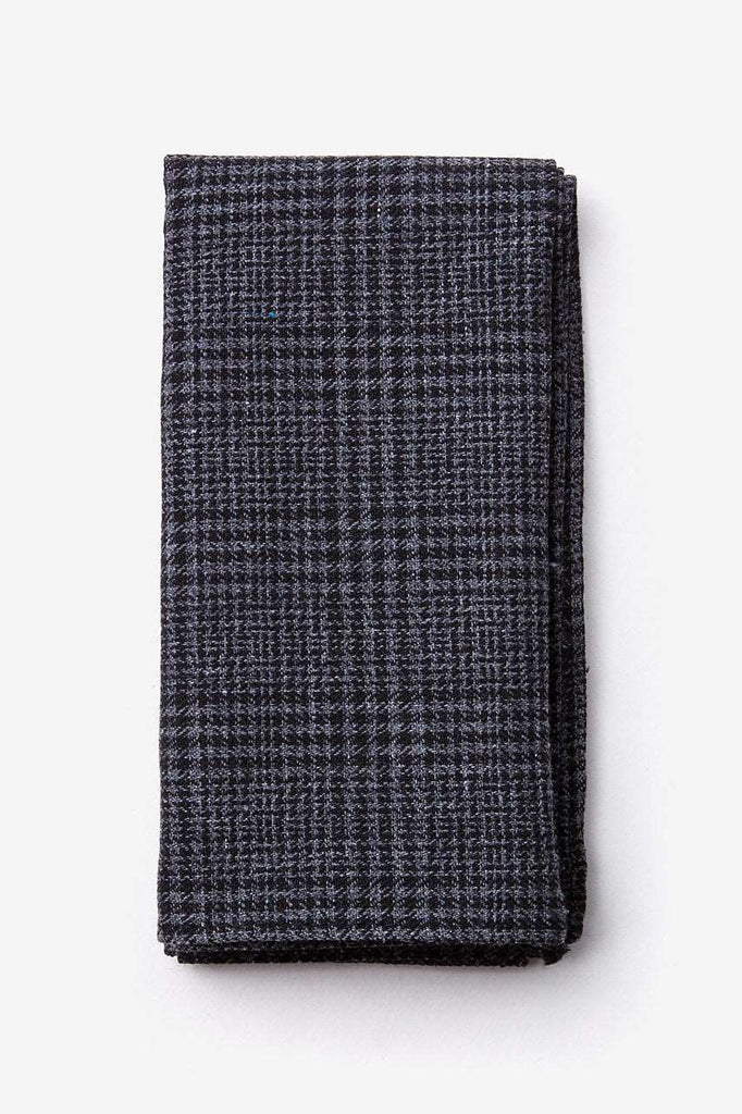 Cottonwood - Charcoal Cotton Pocket Square