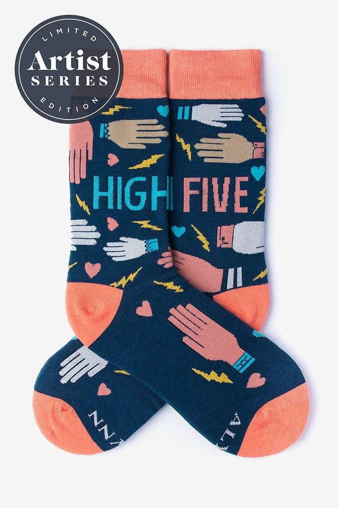 Lisa Congdon Hi Five-Pink