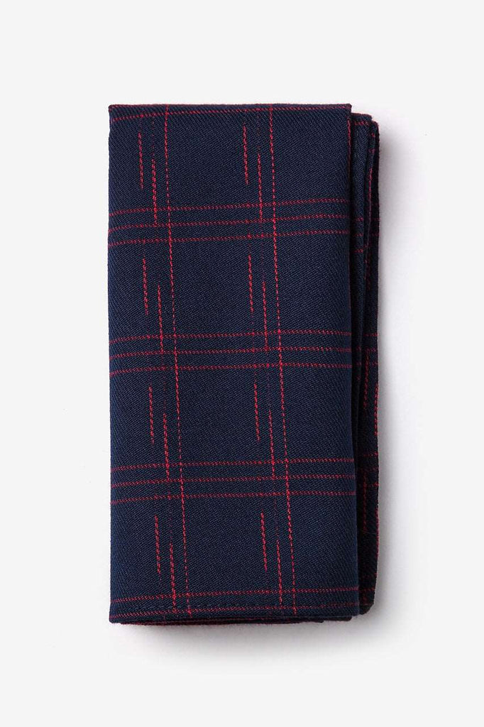 Escondido - Navy Blue Pocket Square