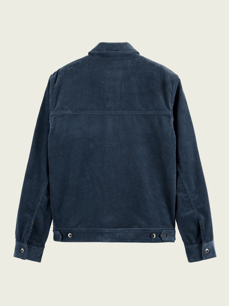 Corduroy Trucker Jacket  - Steel