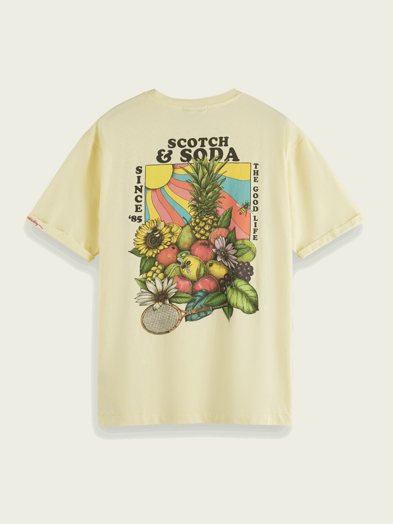 Front & back artwork tee