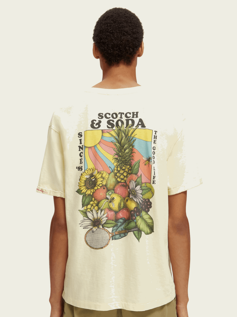 Front & back artwork tee