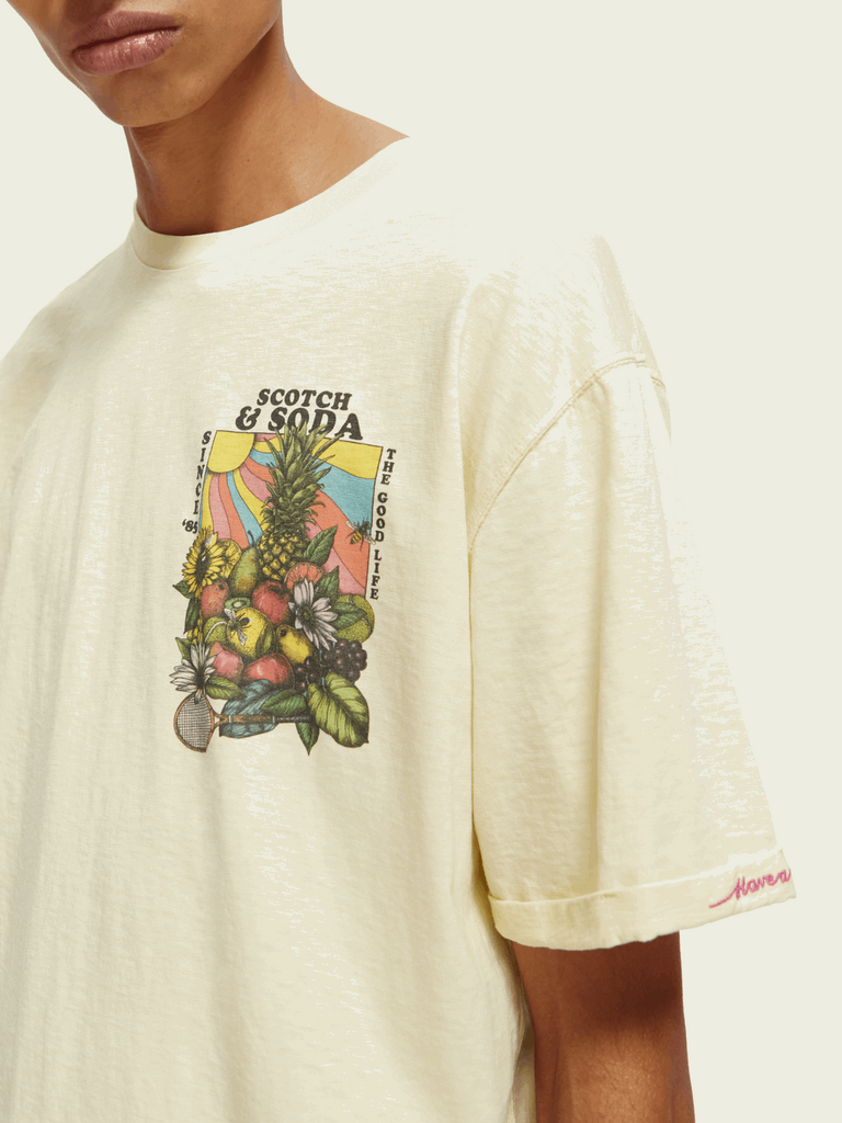 Front & back artwork tee